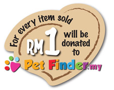 PetFinder.my Ambassador - RM 1 Campaign by Henry Cats & Friends