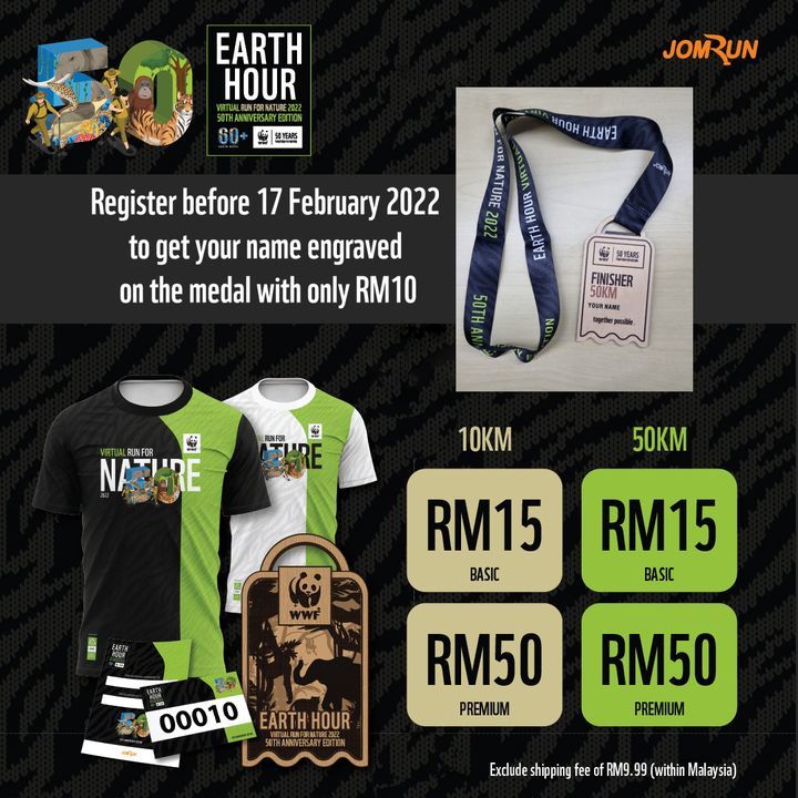 2022 malaysia hour earth WWF