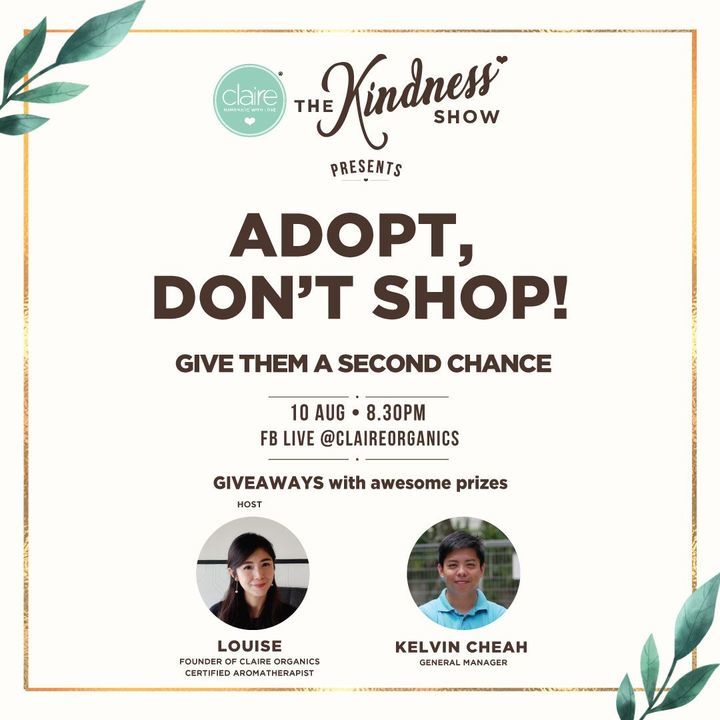 Adopt, Don’t Shop. Give Them A Second Chance. Join..