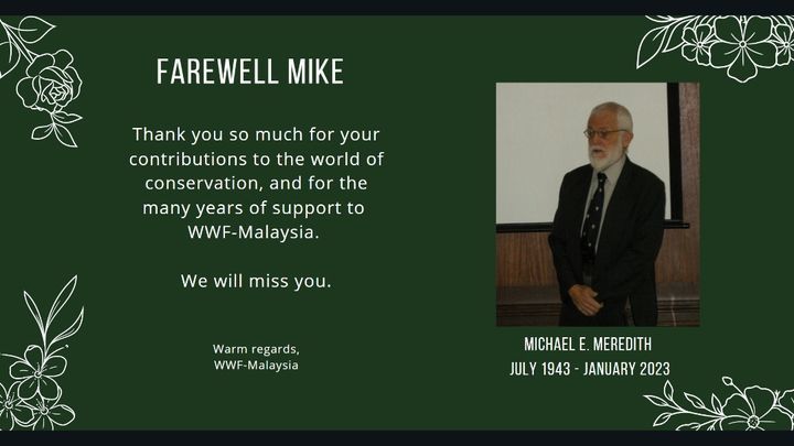 We Are Saddened By The Passing Of Mike Meredith, W..