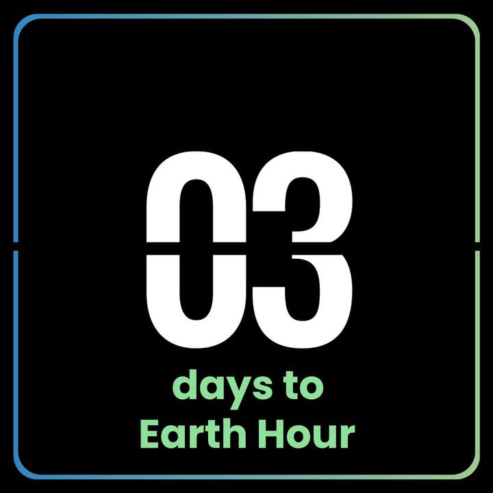 3 More Days To Earth Hour