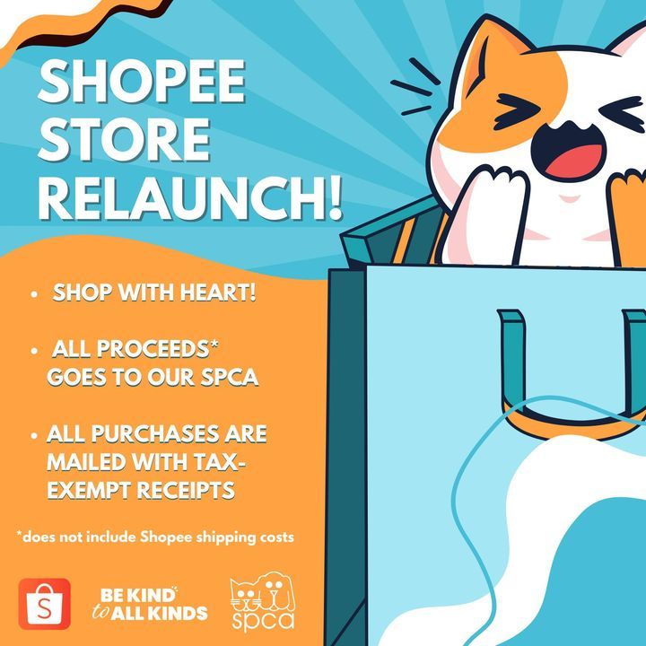 Shop For A Cause With Spca Selangor. Exciting News..