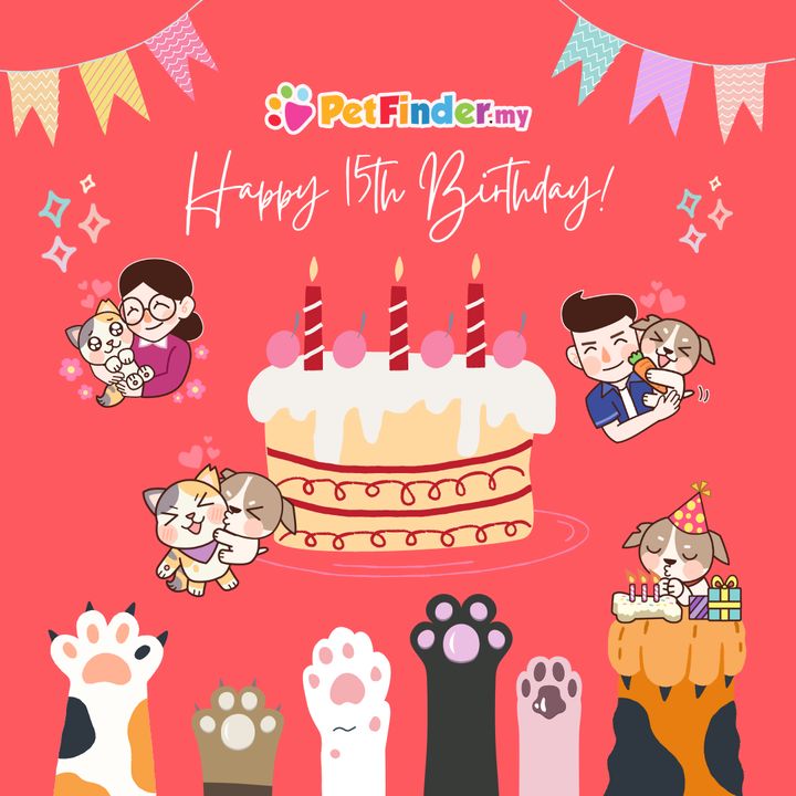 Happy 15th Birthday To Petfinder. That’s Right, We..