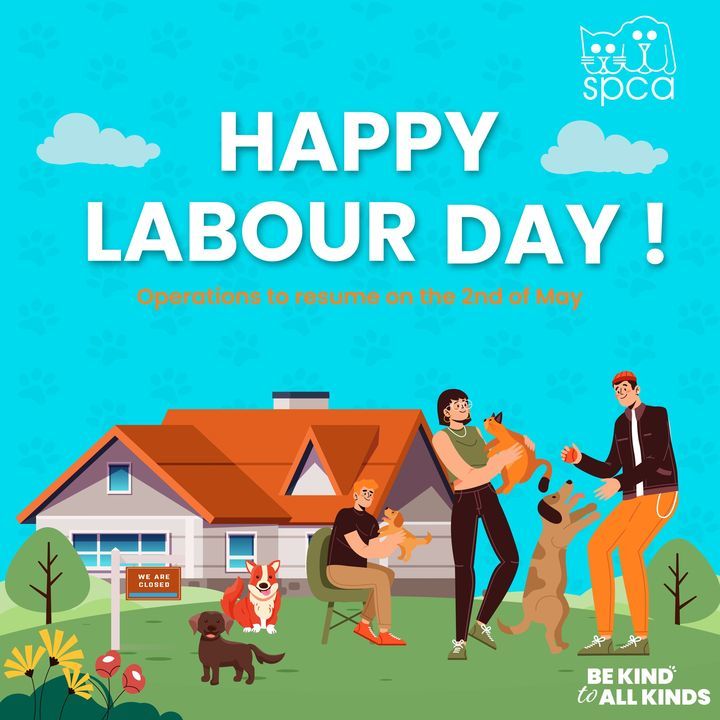 Happy Labour Day From Spca Selangor Thank You For ..