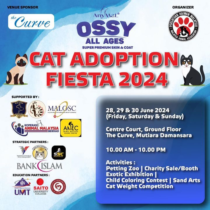 Anymalossy – Animal Malaysia Cat Adoption Fiesta 2..