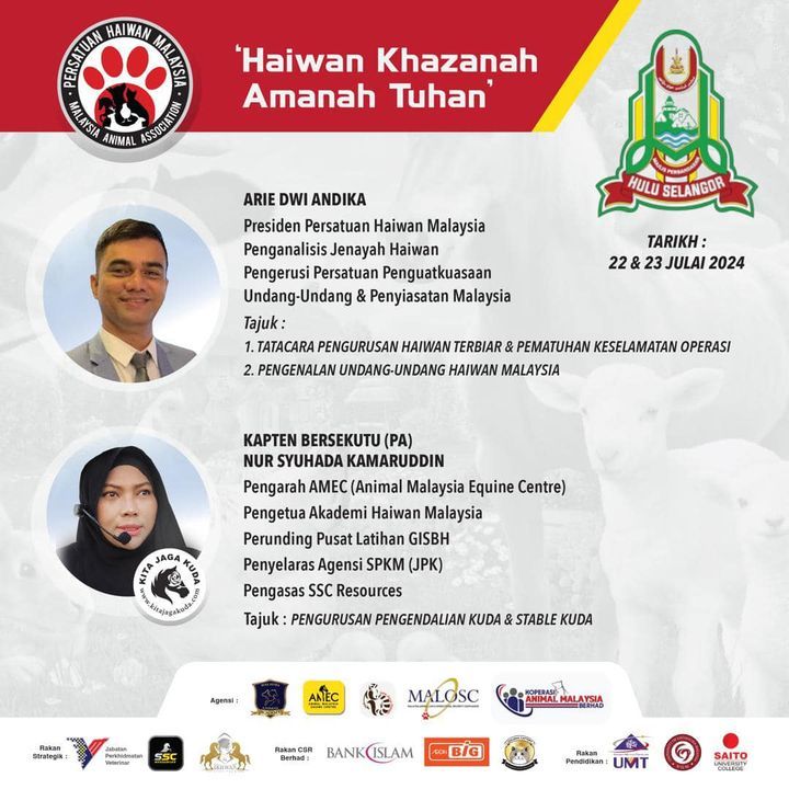 Sesi Kursus Dua Hari Untuk Pegawai Kawalan Haiwan ..