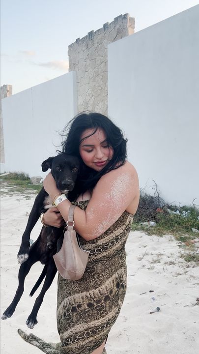 She Rescued A Dog While On Vacation In Cancun