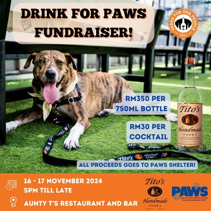 Come Raise A Glass And Some Funds For Our Furry Fr..