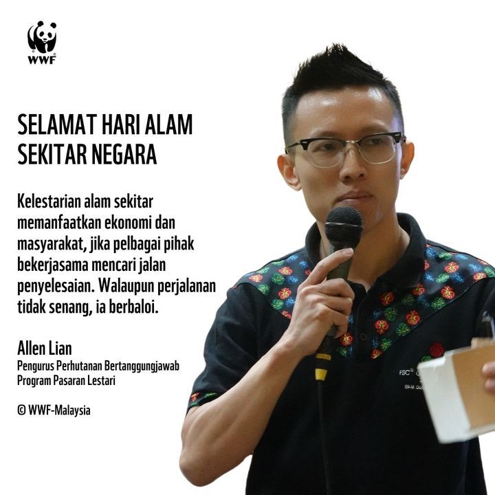 Selamat Hari Alam Sekitar Negara. Sempena Hari Ini..