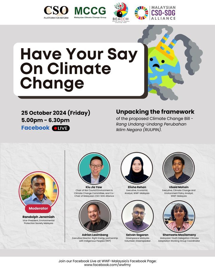 Have Your Say On Climate Change Help Shape Malaysi..