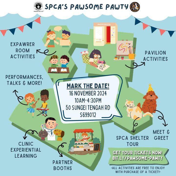 More Activities Unlocked At The Spcas Pawsome Pawt..