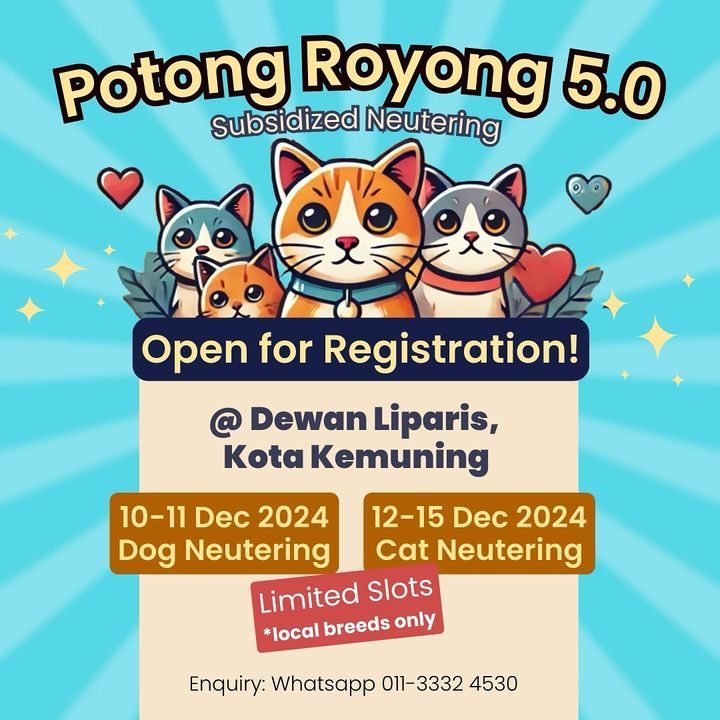 Potong Royong 5.0 Registration Is Now Open. 10th -..