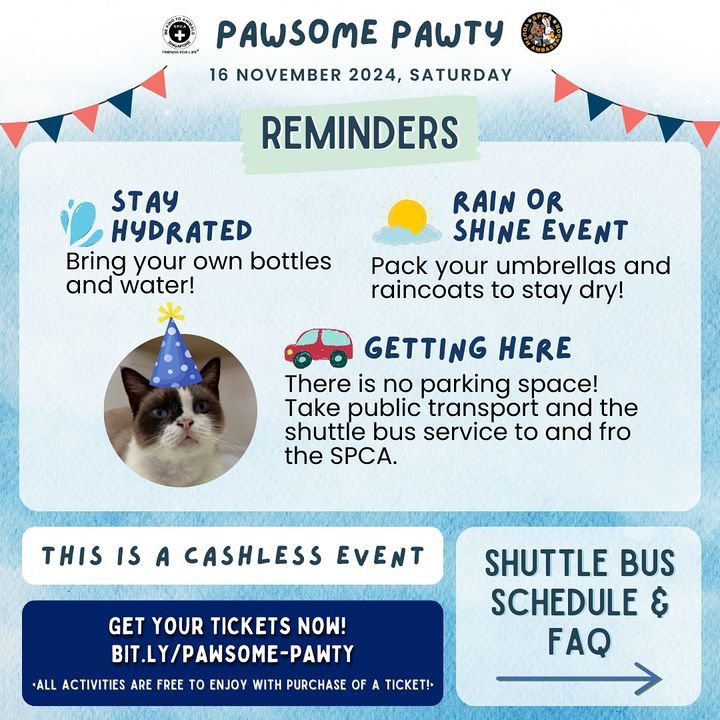 Its Almost Time For The Pawsomest Pawty Of The Yea..