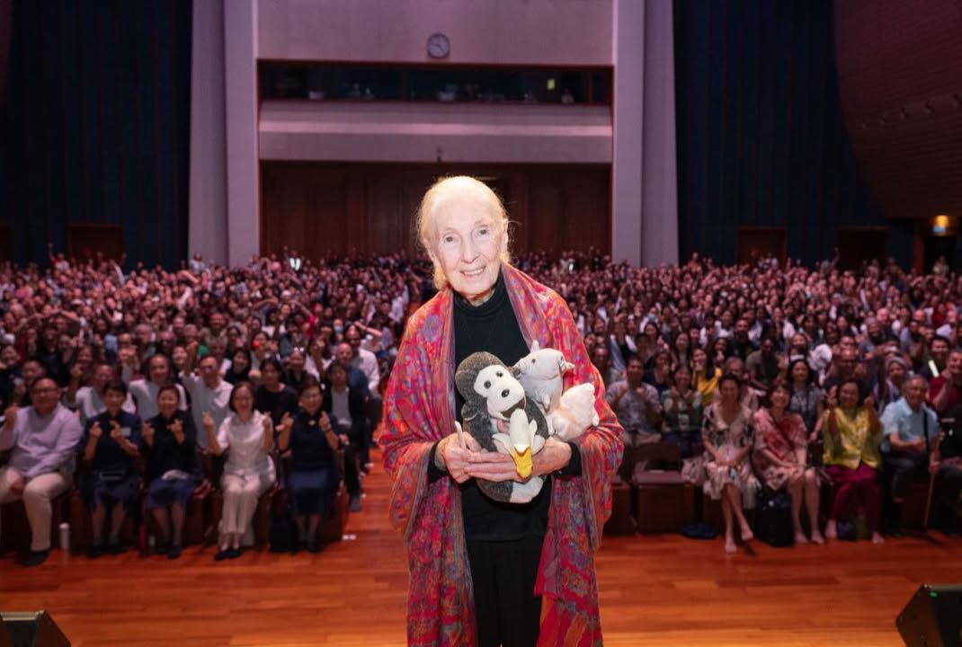 Shes Here, Malaysia The Legendary Dr. Jane Goodall..