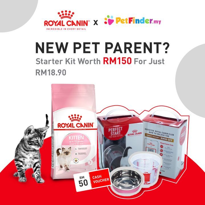 Get Your Free Rm150 Royal Canin’s Pet Paw-Rent Sta..