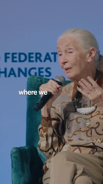 A Vital Point Made By Dr. Jane Goodall At The 63rd..