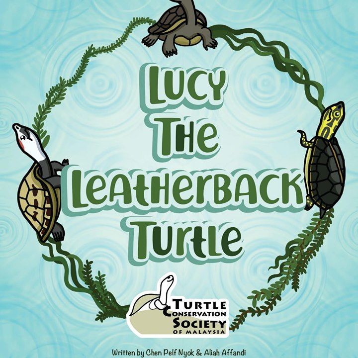 Turtle Conservation Society Of Malaysia â€¢ Lucy The Leatherback Turtle