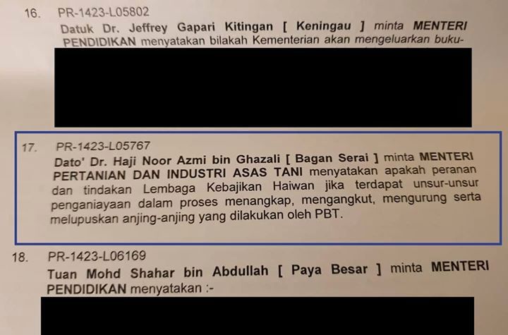 Soalan Kezaliman Pbt Terhadap Anjing Dan Peranan L..