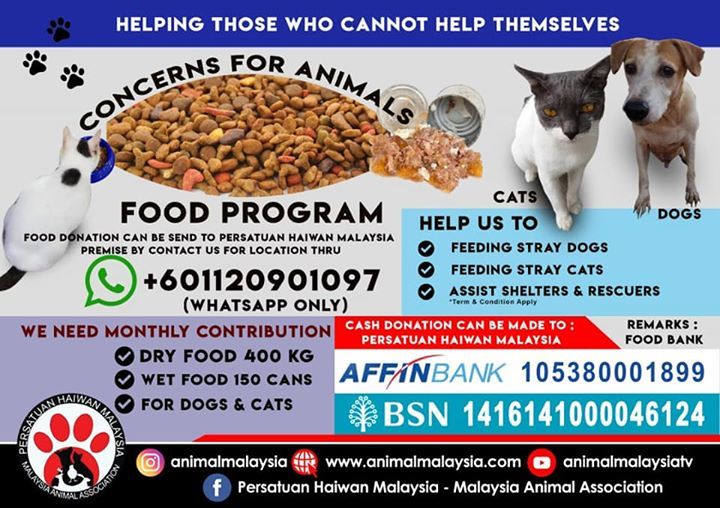 Concern For Animals Melalui Food Program Animal Ma..