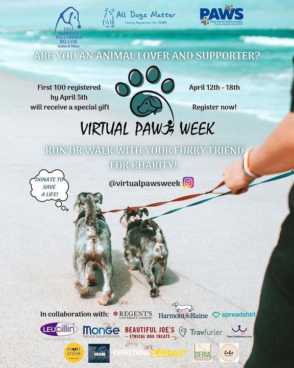 Its Virtual Paws Week. Join Our Furriends In The U..