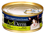 Produk: AvoDerm Natural Indoor Weight Control Formula Canned Cat Food Packaging: 156g Price: RM5.50