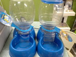 Auto Pet Water (2000ml) & Food (2kg) Dispensers. 1 set RM45.