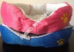 Pet bed paw Pink