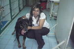 Me & Maxie Girl at the Vet (1week before missing)