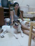 hehe..first time posing with Jesse & Max