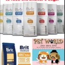 BUY BRIT AT PET WORLD JB AT THE SAME TIME YOU CAN HELP TO FEED THE SHELTER’S DOGS AND CATS.在Pet World JB购买Brit宠物食品,同时喂饱收留所里面的猫狗们